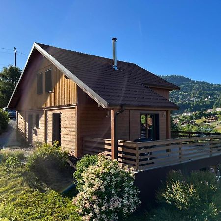 Chalet Casa de Monzel with 6-Person Jacuzzi&Panoramic View La Bresse Exterior foto