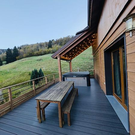 Chalet Casa de Monzel with 6-Person Jacuzzi&Panoramic View La Bresse Exterior foto