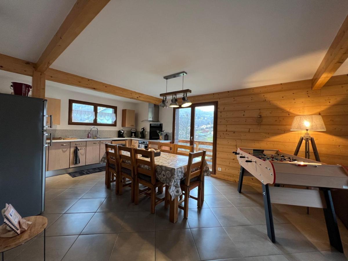 Chalet Casa de Monzel with 6-Person Jacuzzi&Panoramic View La Bresse Exterior foto