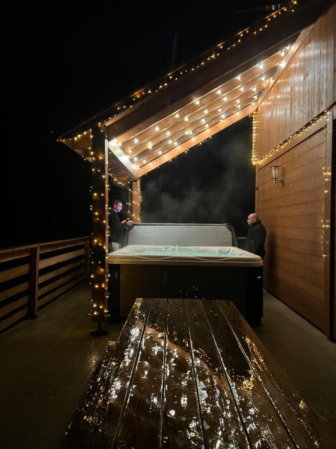 Chalet Casa de Monzel with 6-Person Jacuzzi&Panoramic View La Bresse Exterior foto