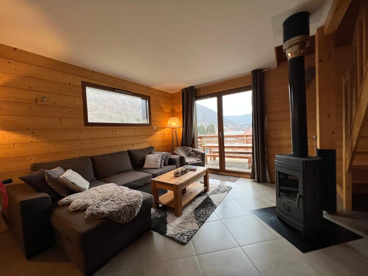 Chalet Casa de Monzel with 6-Person Jacuzzi&Panoramic View La Bresse Exterior foto