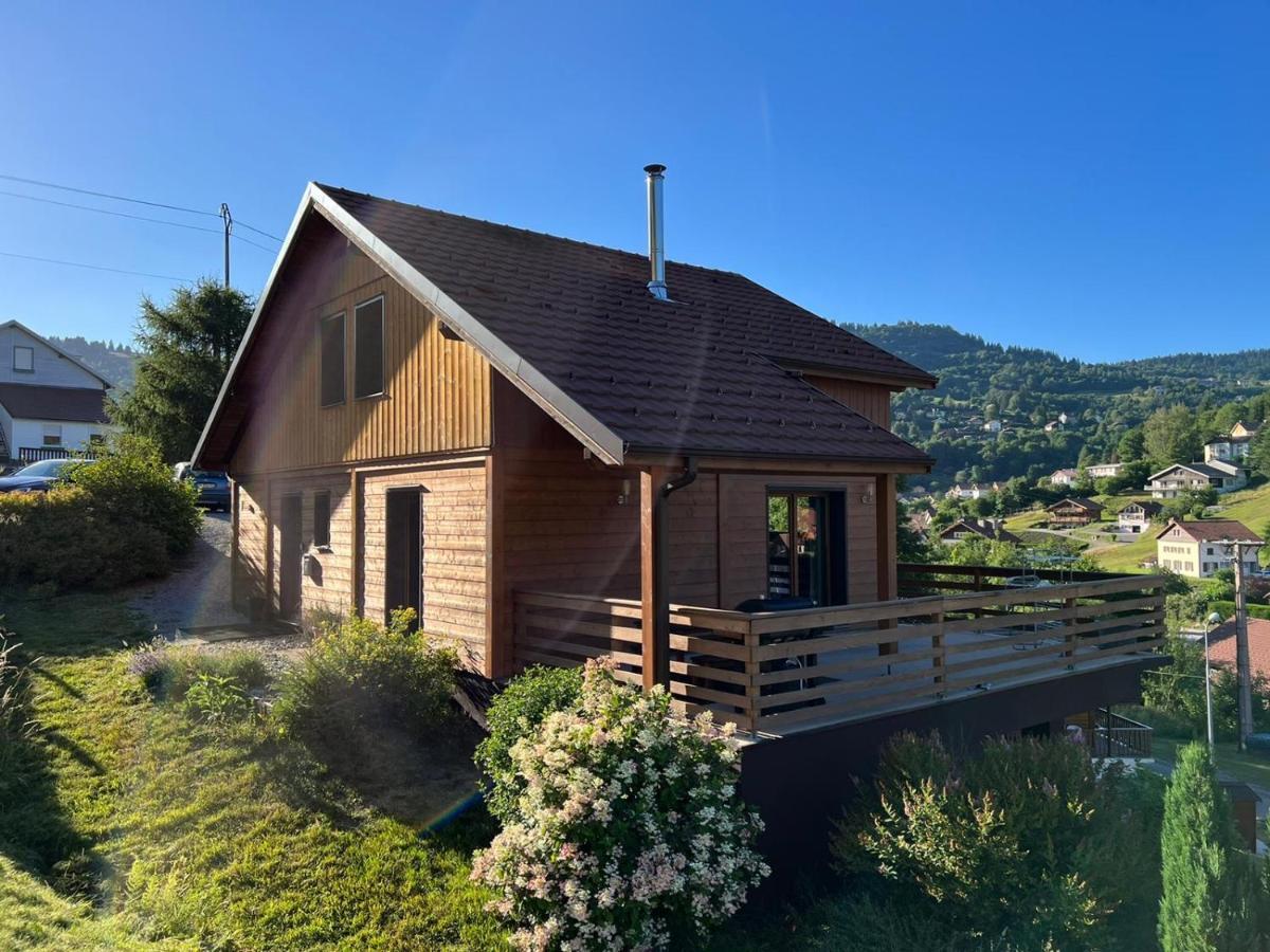 Chalet Casa de Monzel with 6-Person Jacuzzi&Panoramic View La Bresse Exterior foto