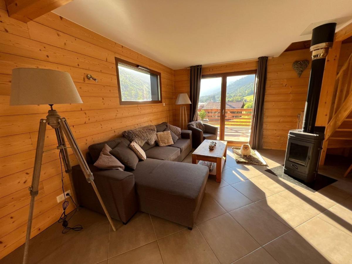 Chalet Casa de Monzel with 6-Person Jacuzzi&Panoramic View La Bresse Exterior foto
